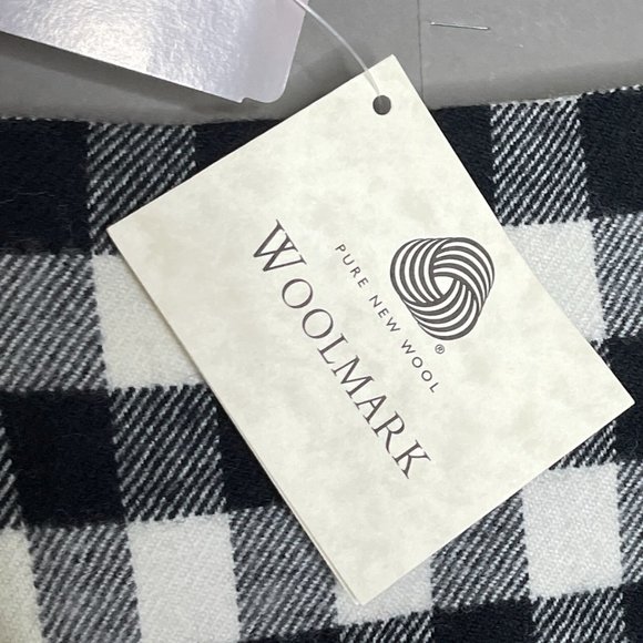 NWT Jones New York Wool Tartan/Plaid Black/White Skirt Size 6‎ Made In USA - Picture 7 of 9